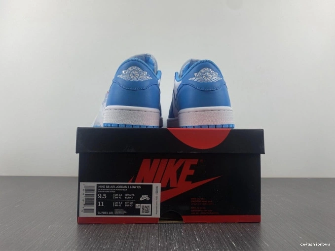 x Low 1 Air Jordan Nike SB CJ7891-401 UNC 1001